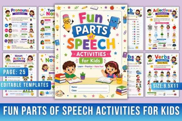 Download Fun Parts of Speech Activities for Kids - Fun Collection