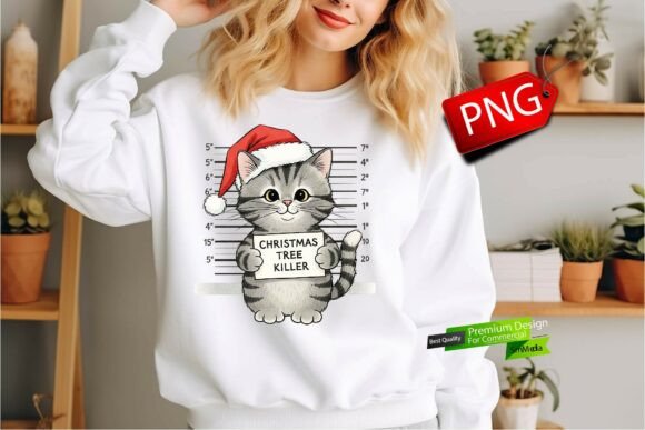 Download Pets Christmas Tree Funny Cat PNG - Fun Collection