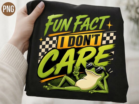 Download Fun Fact I Don't Care Frog PNG - Premium Resources