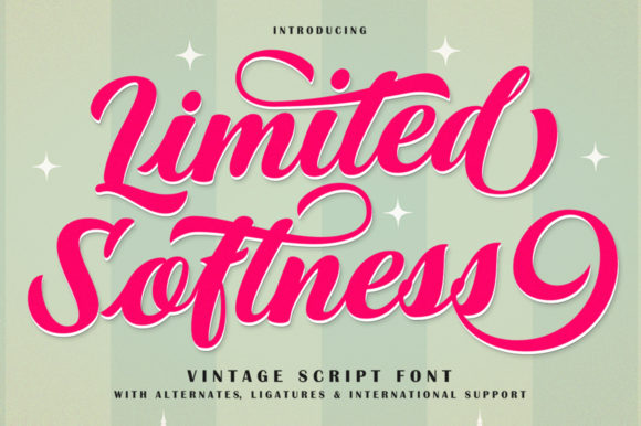 Download Limited Softness Font&nbsp; - Softness Collection
