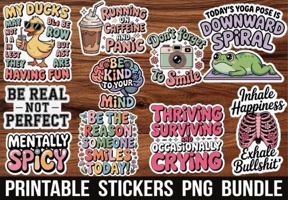 Download Funny Duck Motivational Quote Stickers - Fun Collection