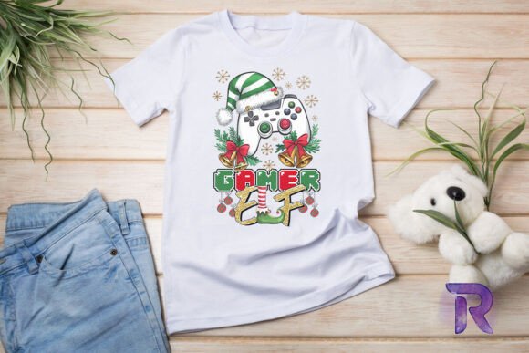 Download Gamer Elf Merry Christmas Jumper PNG - Christmas jumper png Collection