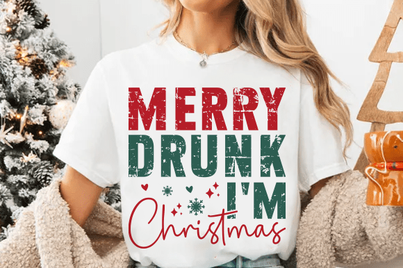 Download Merry Drunk I'm Christmas SVG, Xmas SVG - Premium Resources