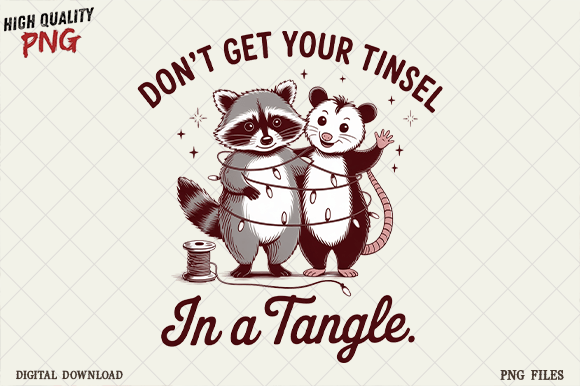Download Funny Raccoon Christmas PNG, Holiday PNG - Fun Collection
